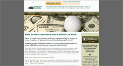 Desktop Screenshot of hole-in-oneinsurance.com